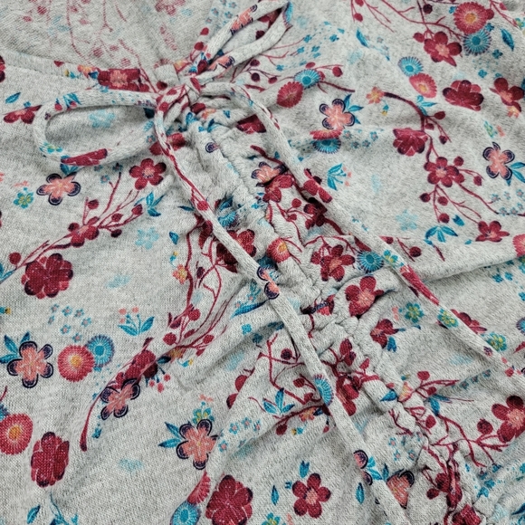 Disney Princess Mulan Flower Print Dress Sz L - Picture 4 of 14